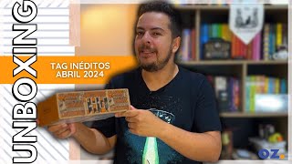 Tag Inéditos  Abril de 2024  Já dá pra sentir o conforto UNBOXING  Livros do Oz [upl. by Flatto]