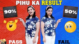 PIHU KA RESULT  10th Board Result  Pass  Fail  A Short Movie  Aayu and Pihu Show [upl. by Jean466]