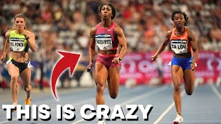 Shelly Ann Fraser Pryce JUST DID Something INSANE in 2024 Track And Field [upl. by Oicam]