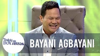 Bayani talks about how he is as a father  TWBA [upl. by Epifano158]