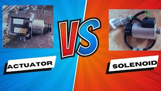 Actuator VS Solenoid [upl. by Jo-Ann]