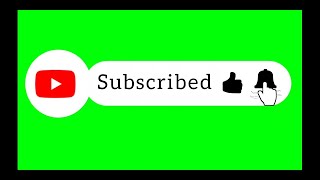 Non copyrighted green screen subscribe button with sound for like [upl. by Eniaral921]