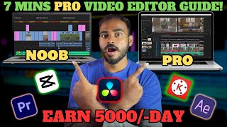 HOW TO BECOME A BEGINNERPRO VIDEO EDITOR TAMIL IN 2024  FULL STEP BY STEP GUIDE [upl. by Craig296]