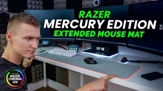 Razer Goliathus Extended Chroma Mercury Edition Unboxing [upl. by Irish]