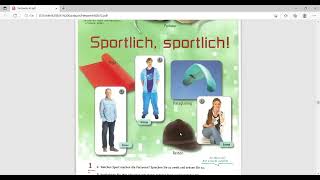 Lektion 8 Part 1 Sportlich Sportlich [upl. by Nwahs]