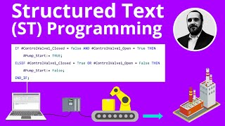 Basics of Structured Text ST Programming  Examples amp Applications [upl. by Annecorinne576]