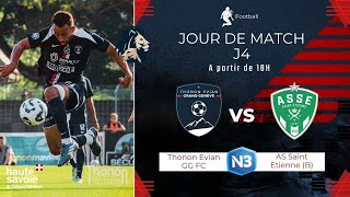 Live National 3  Thonon Evian GG FC  AS St Etienne B [upl. by Sheets261]