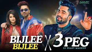 DJ Party Song Bijlee Bijlee x 3 Peg Dj Blast Mashup  Sharry Man Harrdy Sandhu AJ Music Official [upl. by Godric]