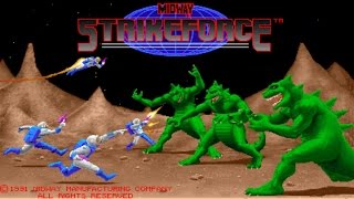 Strikeforce 1991 Midway Mame Retro Arcade Games [upl. by Johnston]