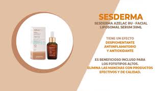 Sesderma Azelac para eliminar las manchas de la piel [upl. by Novek]