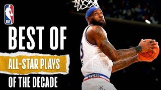 NBAs Best AllStar Game Plays Of The Decade [upl. by Aynor]