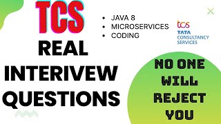 Cracking the TCS Interview Top 10 Java Questions You Must Know [upl. by Acirretahs]