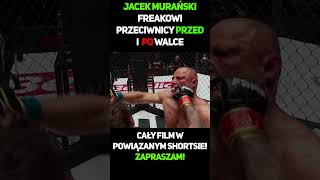 Jacek Murański  Freakowi Przeciwnicy Przed I Po Walce 5 shorts murański jacekmurański muran [upl. by Jenny]