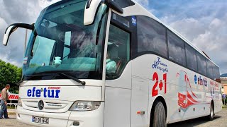 DEHŞET OTOBÜS RETARDER SESİ  MERCEDES BENZ TOURİSMO 16 RHD 🔵 firma  EFE TUR özemniyet [upl. by Manvel968]