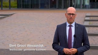 Digitale afscheidsreceptie voor Bert Groot Wesseldijk op 16 april 2021 [upl. by Iren]