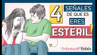 4 SEÑALES de que eres ESTÉRIL Hombres y mujeres 😔⛔️  Infertilidad [upl. by Aknaib]