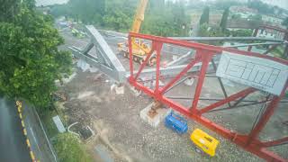 Il nuovo ponte di Voltabarozzo timelapse dei lavori 1 [upl. by Denby]