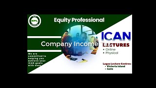 Company Income Tax Class 1 [upl. by Nomyt]