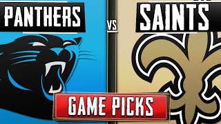 Panthers vs Saints  Game Picks 2024 [upl. by Sandie273]