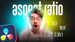 04 TIPS  Cinematic ASPECT RATIO in DaVinci Resolve  Film Look [upl. by Adnilasor]