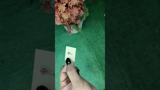 DIY ❤️ nose pin diy nath nose pin😱latest jewelleryyoutubeshortsshortsdiyhandmadeweddiing [upl. by Llerrem]