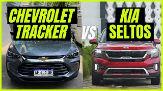 Chevrolet TRACKER vs Kia SELTOS  ¿Cuál es el mejor SUV  Rodrigo de Motoren [upl. by Boot]