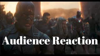 Avengers Endgame Avengers Assemble Audience Reaction April 26 2019 [upl. by Hsirk]