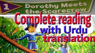 Oxford English Grade 3 Dorothy meets the scarecrow  Part 1Oxford class 3 with Urdu translation [upl. by Ramirol]