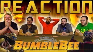 Bumblebee 2018  New Official Trailer REACTION [upl. by Ecinna92]