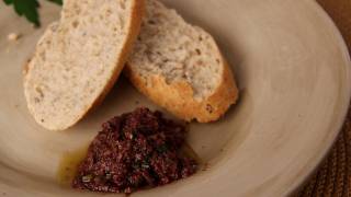 Olive Tapenade Recipe  Laura Vitale  Laura in the Kitchen Episode 281 [upl. by Armin]