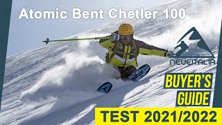 Atomic Bent Chetler 100  NeveItalia skitest 20212022 [upl. by Yral]