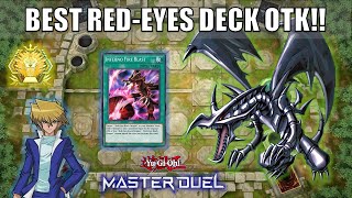 Best RedEyes OTK Deck  NEW SUPPORT Crushing META  YuGiOh Master Duel [upl. by Sender]