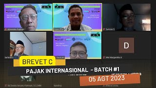 Brevet Pajak C Batch 1  Materi Pajak Internasional – Pertemuan 1 [upl. by Cherian]