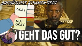 Archäologe kommentiert Gladiator II  Hintergründe Geschichte Archäologie reaction history [upl. by Mintz493]