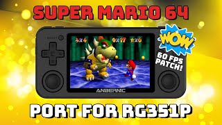 Super Mario 64 port for the RG351P [upl. by Neron933]