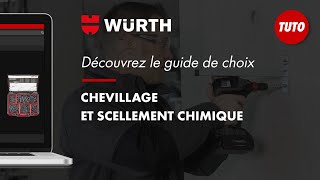 Trouvez rapidement la cheville ou le scellement adapté à votre projet  Würth [upl. by Meldon]