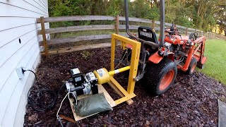 NorthStar PTO Generator on Kubota B7100 Tractor [upl. by Trace]