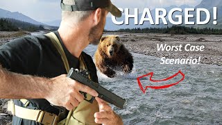 BEAR DEFENSE with the 10mm semi Auto Handgun Bear Spray vs Gun [upl. by Noiroc912]