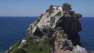 AERIAL  SKOPELOS ISLAND i [upl. by Phylys]