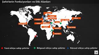 Şehirlerin Fonksiyonları ve Etki Alanları  AYT Konu Anlatımı  Coğrafya Dersi Konu Anlatımı [upl. by Atalayah]