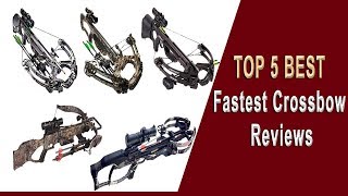 Top 5 Fastest Crossbow 2023  Best Archery Crossbows [upl. by Couture]