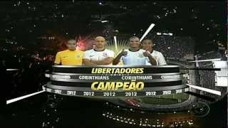 Comemoração do Corinthians Campeão da Libertadores 2012 [upl. by Clover]