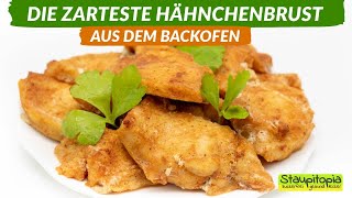 Die zarteste Hähnchenbrust aus dem Backofen [upl. by Becki358]