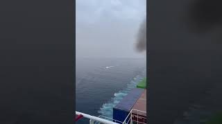 in redsea Somalia pirates attack on a container ship 2024 latestnews kerala [upl. by Nodnnarb]