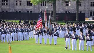 2018 May 25 West Point Class of 2018 Graduation Parade [upl. by Nnylhtak]