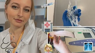 Hemşirelik Hastane Staj Vlog 2 👩🏼‍⚕️🏥 kan şekeri ölçümü manuel tansiyon ölçümü [upl. by Kcirnek]