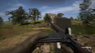 Hell Let Loose Testing out the FG42 on the Practice Range [upl. by Neelloc533]