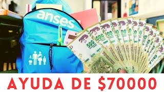 Cómo obtener la ayuda escolar de 70 000 de ANSES en marzo [upl. by Darrick]