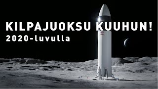 Kilpajuoksu Kuuhun 2020luvulla [upl. by Renruojos]