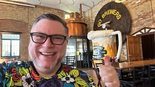 🧀 EATING AT LAKEFRONT BREWERY  MILWAUKEE [upl. by Noami]